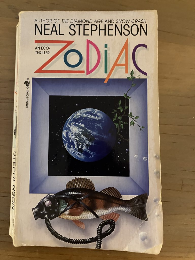 Neal Stephenson’s “Zodiac” JackBoston